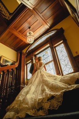 Wedding photography - Stegmaire mansion, Wilkes Barre