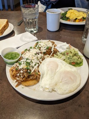 3 Sopes breakfast