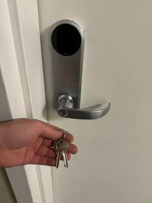 Lock and key