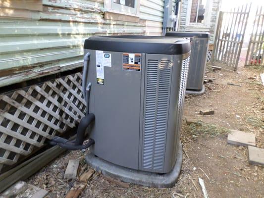 100+ year old home getting cool Clean Air for the first time with Lennox equipment