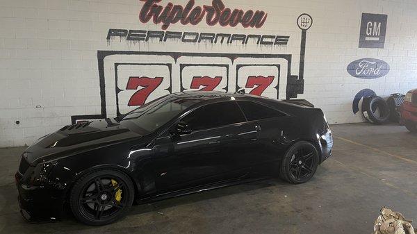 CTS-V Shop car.