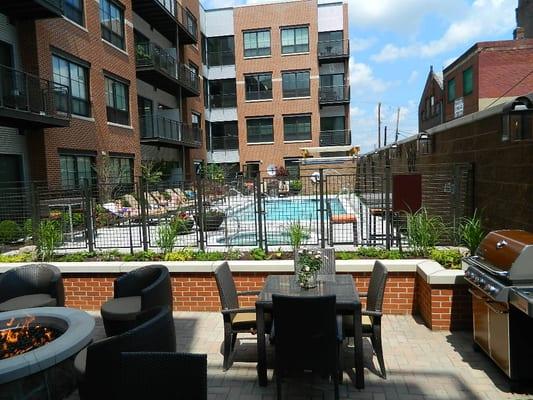 Swimming Pool and Fire Pit.