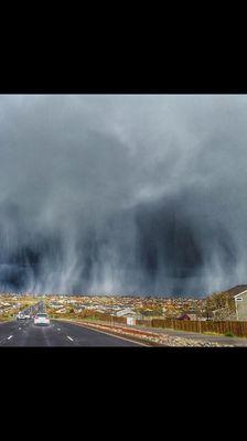 Colorado storm clouds