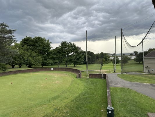 View from the patio