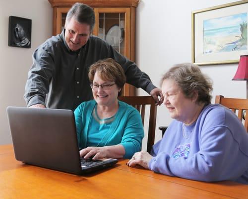 In-Home Computer Training for Seniors