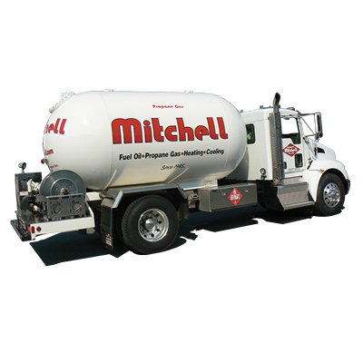 Mitchell Propane Delivery Truck