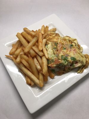 Egg w fried potato $6.00