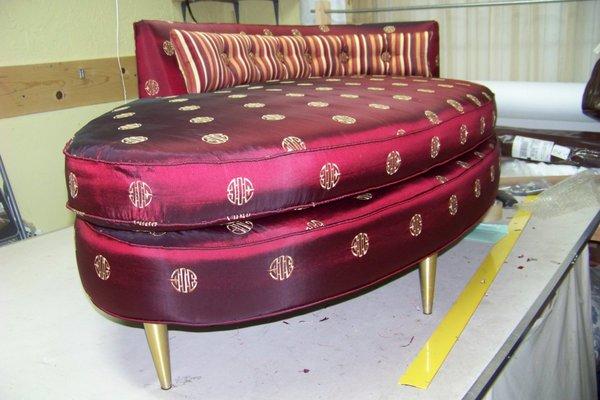 Upholstery job for a client