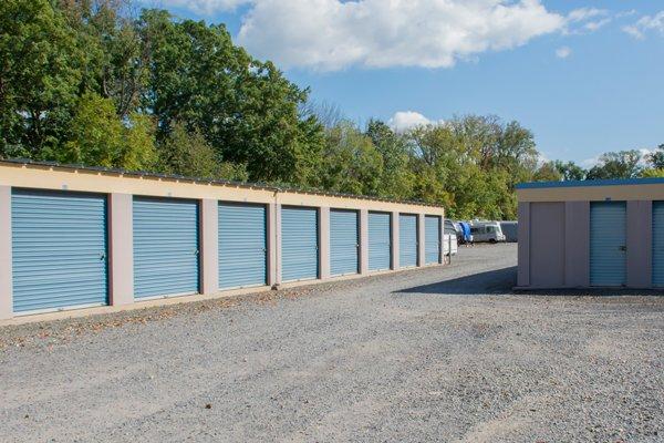 Exterior Drive-Up Storage Units