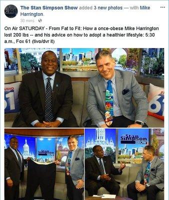 Featured on Fox 61 The Stan Simpson Show