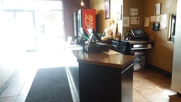 Front pay desk