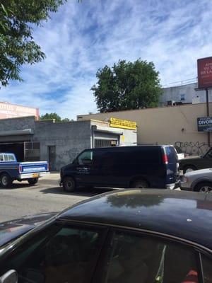 Storefront from otherside of street