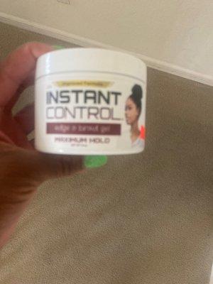 Unfortunately, this instant control edge and braid gel did not work well for my edges. I have 4C hair type. Friendly staff!