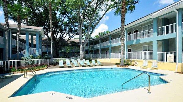 Sparkling Pool with Sun deck