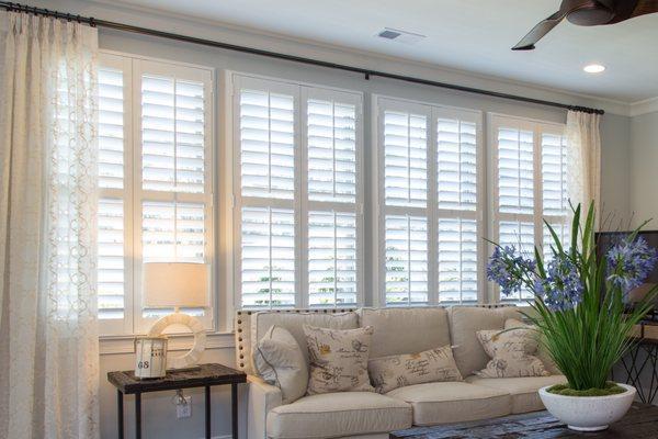 Sunburst's Polywood shutter is absolutely beautiful!  It will transform your home!