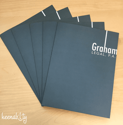 Folder Design for Graham Legal