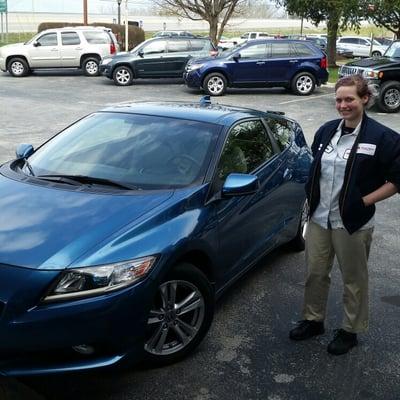 Congratulations Sierra Ray on the purchase of your 2012 Honda CR-Z Hybrid. Thank you for choosing a Carfax Advantage Dealer. ...