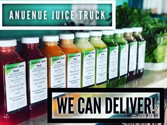 Stock up on our cold pressed fresh juice! Special prices for bundles!