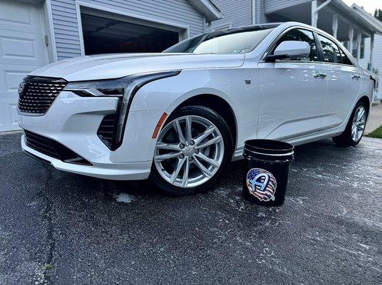 Maintenance Wash on 2023 Cadillac CT4