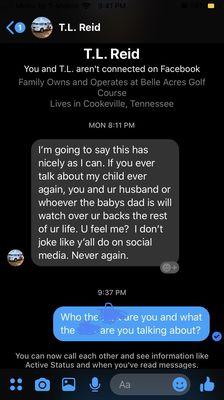 Bella Acres Employee threatening pregnant woman.