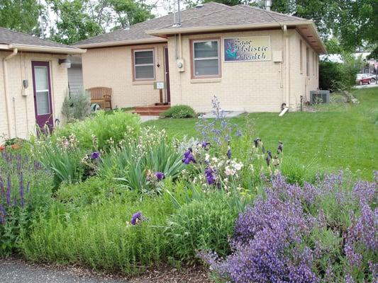 Sage clinic and herb/flower garden