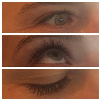 Eyelash Extensions, which will last 2-6 weeks