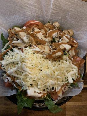 Grilled chicken salad