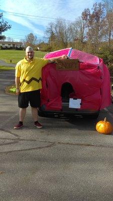 Mr. Chris as Charlie Brown!