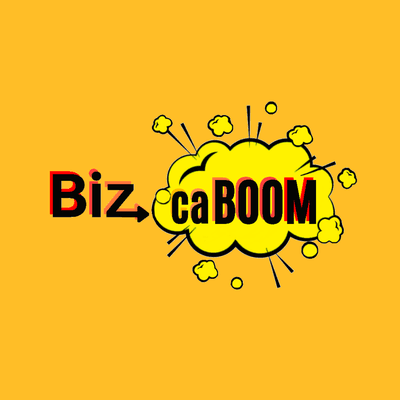 BizcaBOOM Logo