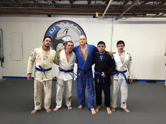 Hellfish Jiu Jitsu Blue belts