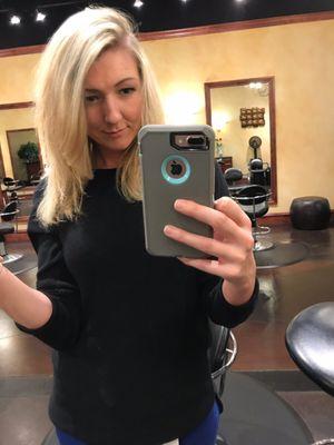 Blonde highlights by Cindy Whitmire