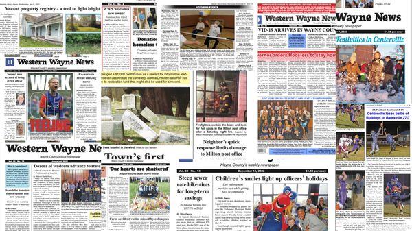 The Western Wayne News is Wayne County, Indiana's local newspaper.