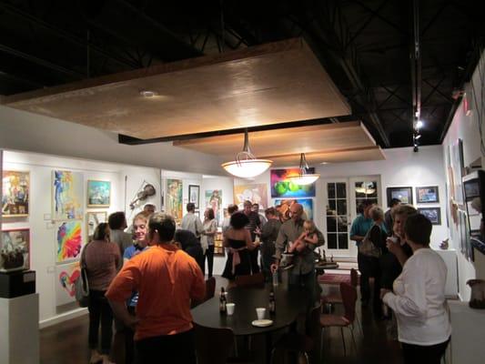 The "33September" art opening was a great success with a creative collection of art.  Come see the show until Oct. 1st.