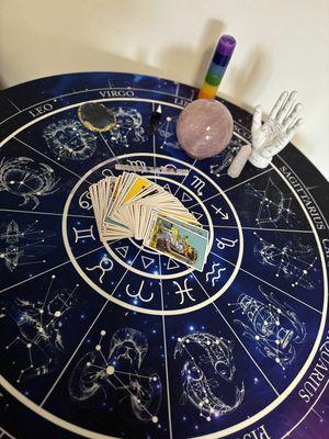 Psychic, tarot, and palm readings