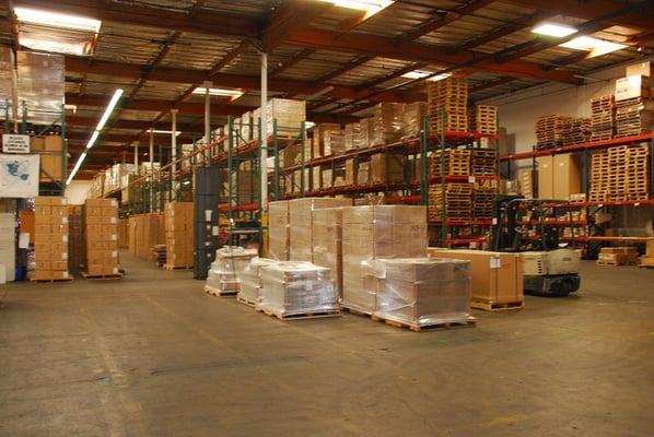 Inside our San Diego Warehouse