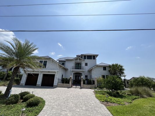 Beautiful home right on Amelia's beach