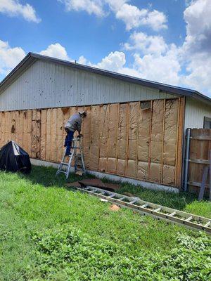 Siding placement