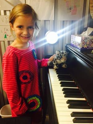 Student at Totally Cool Piano Studio