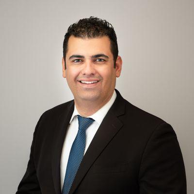 Attorney Ramond Takhsh of CTK Law Group. His areas of emphasis include collections, employment, personal injury, and estate planning.