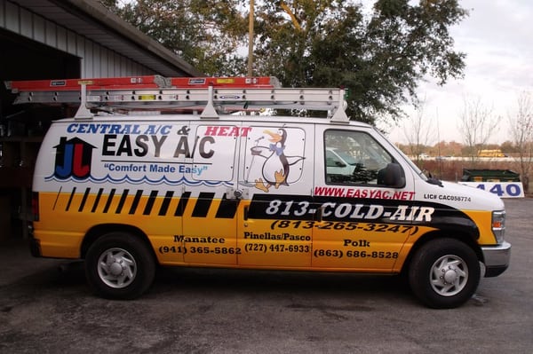 One of the Easy AC Repair Vehicles