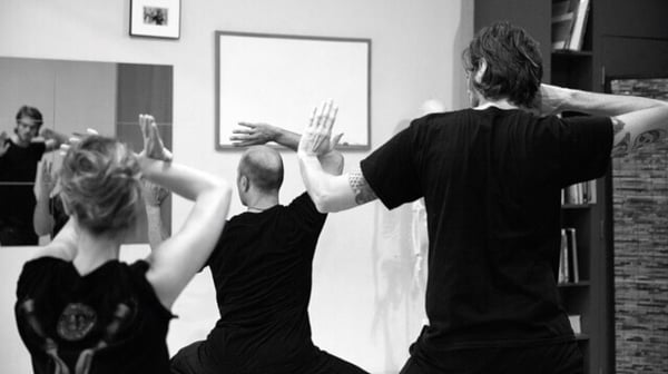 Tai chi class at the Loom