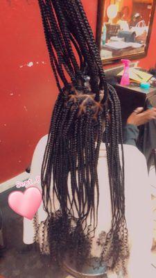 Triangle box braid