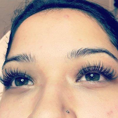 Hybrid lash extensions