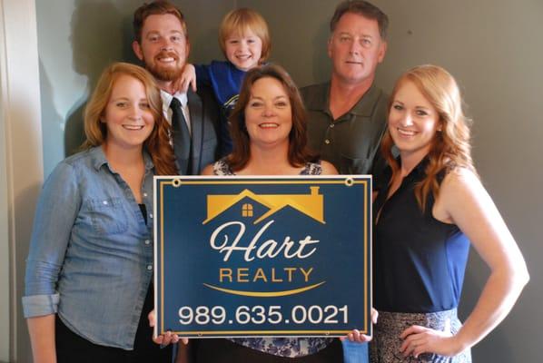 Our new signs to go with our reinvention as "Hart Realty" #HomeIsWhereTheHartsAre