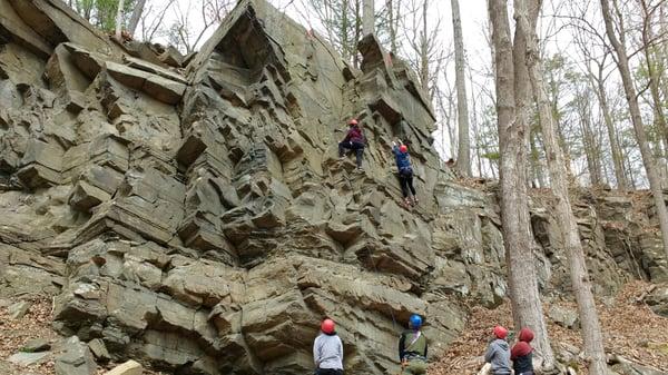 Rutgers Recreational Rock Wall