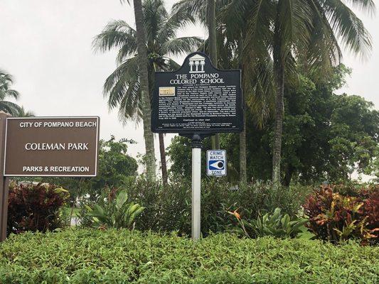 The Pompano Colored School