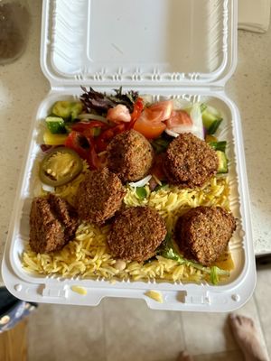 Falafel with Rice