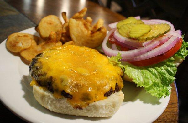 Cheeseburger and Fries