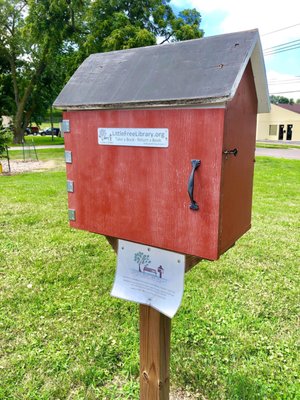 They even have a free library, take or leave a book.