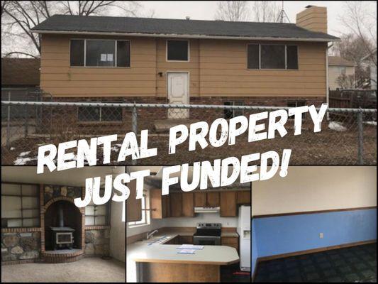 We funded this rental property  purchase in Roosevelt, UT in 4 days